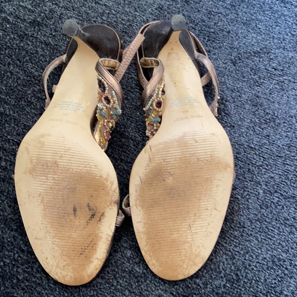 Nine West Beaded Heels - Picture 3 of 5